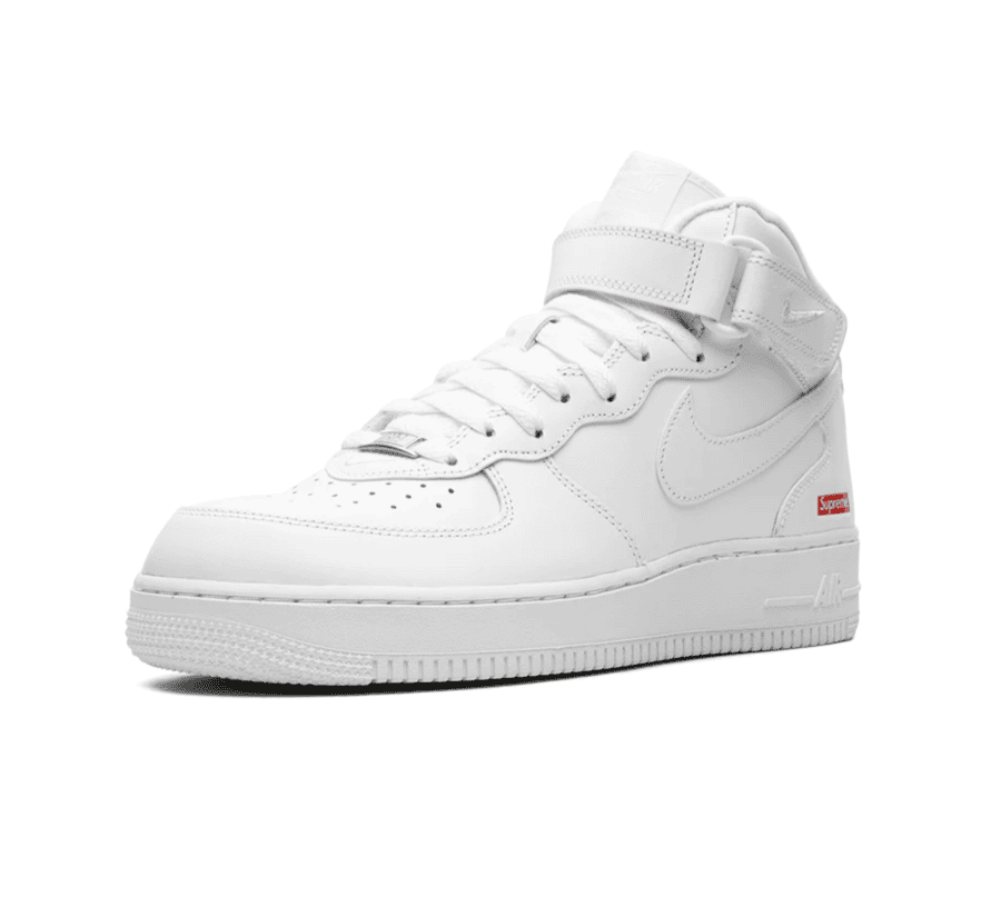 Nike Air Force 1 Mid x Supreme "White"