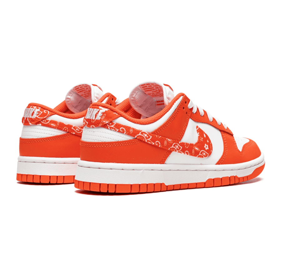 Nike Dunk Low Orange Paisley