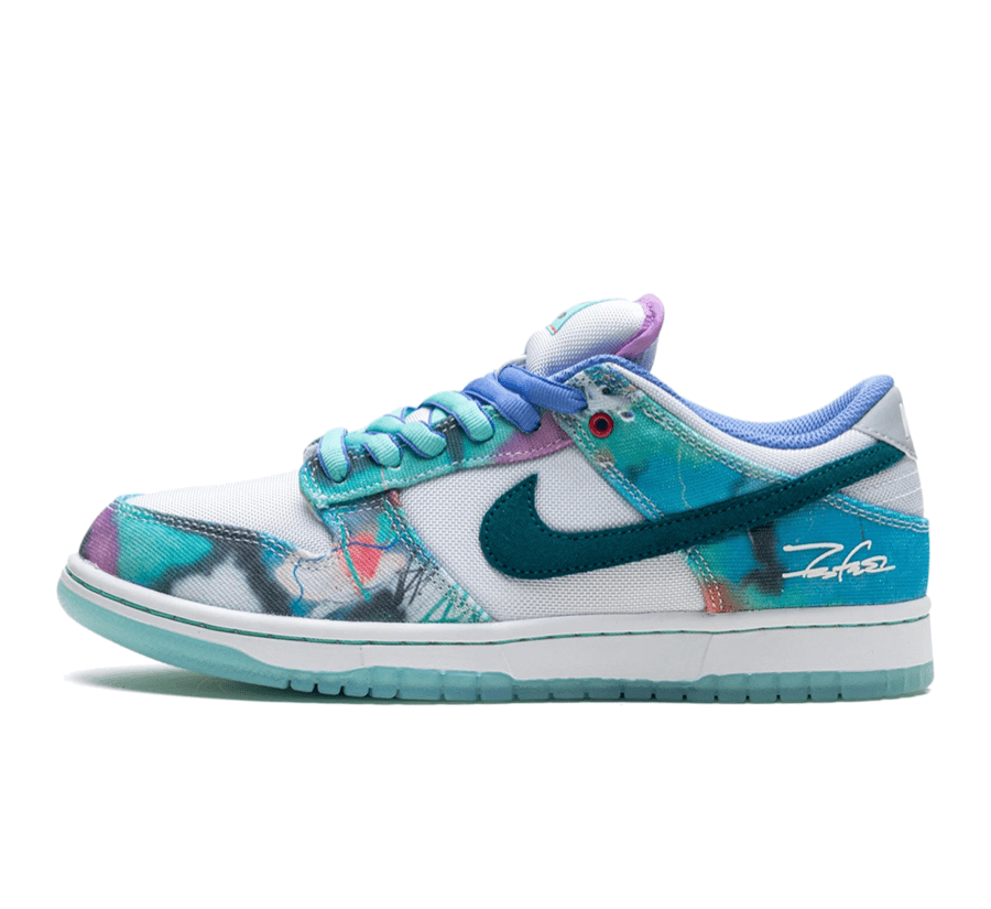 Nike SB Dunk Low x Futura Laboratories "Bleached Aqua"