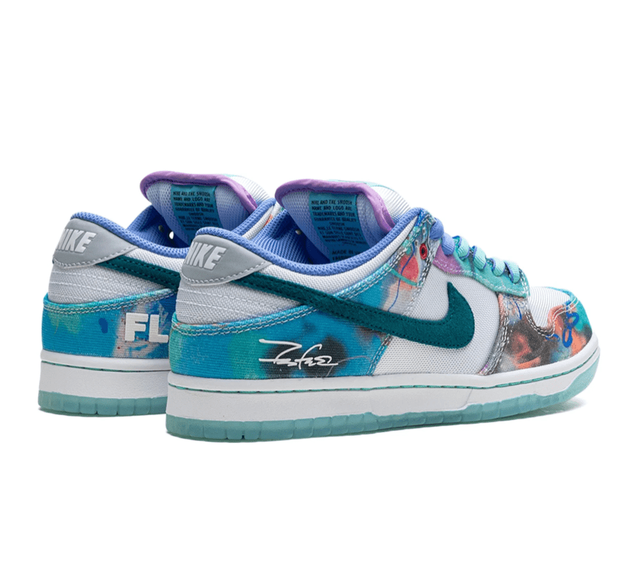 Nike SB Dunk Low x Futura Laboratories "Bleached Aqua"