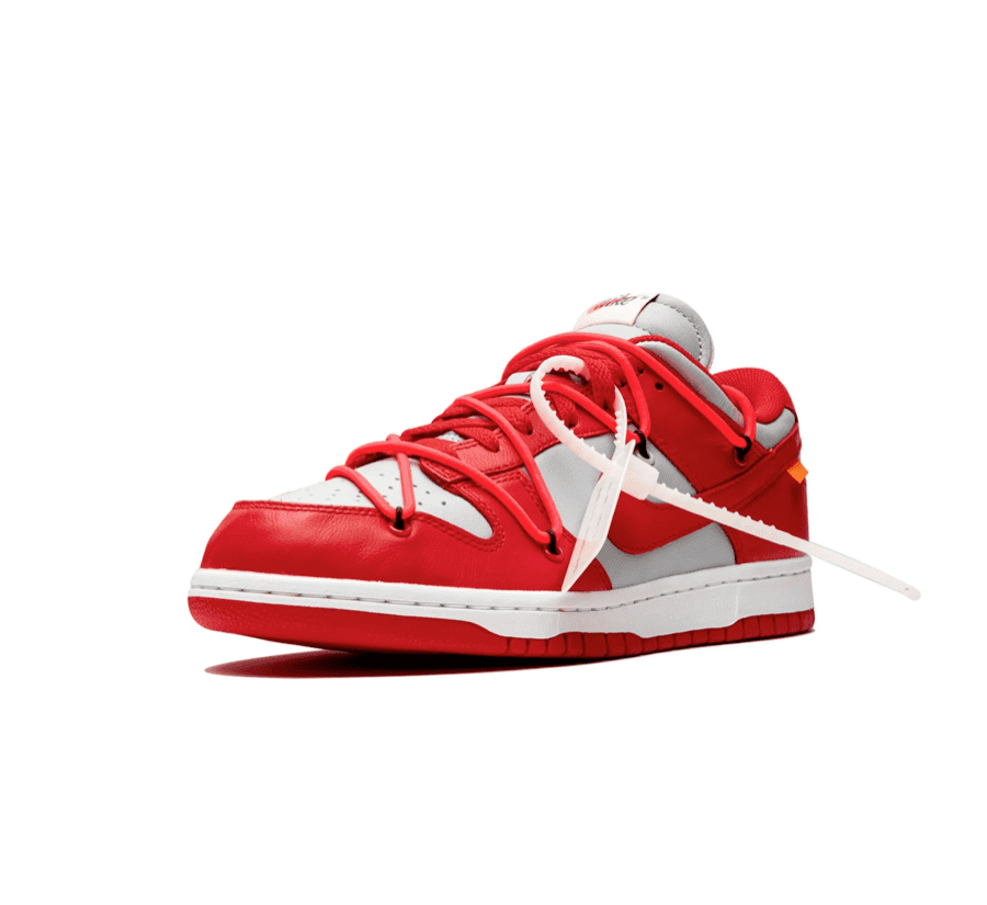 Nike Dunk Low x Off-White "University Red"