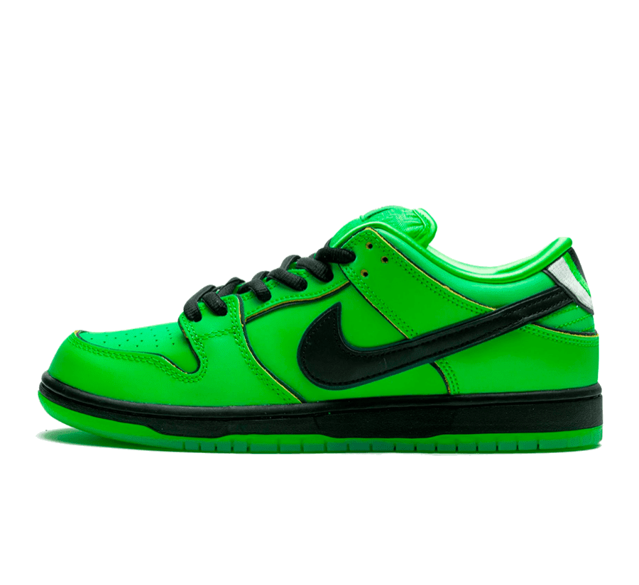 Nike SB Dunk Low x Powerpuff Girls Buttercup