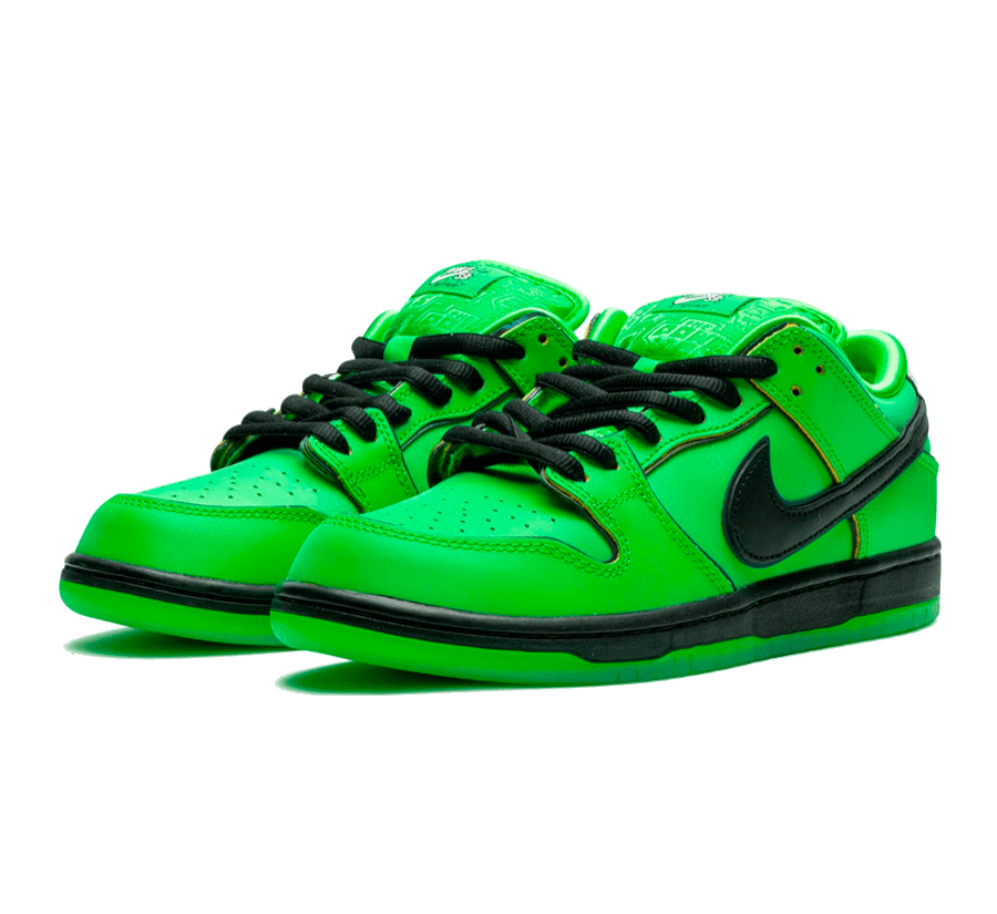 Nike SB Dunk Low x Powerpuff Girls Buttercup