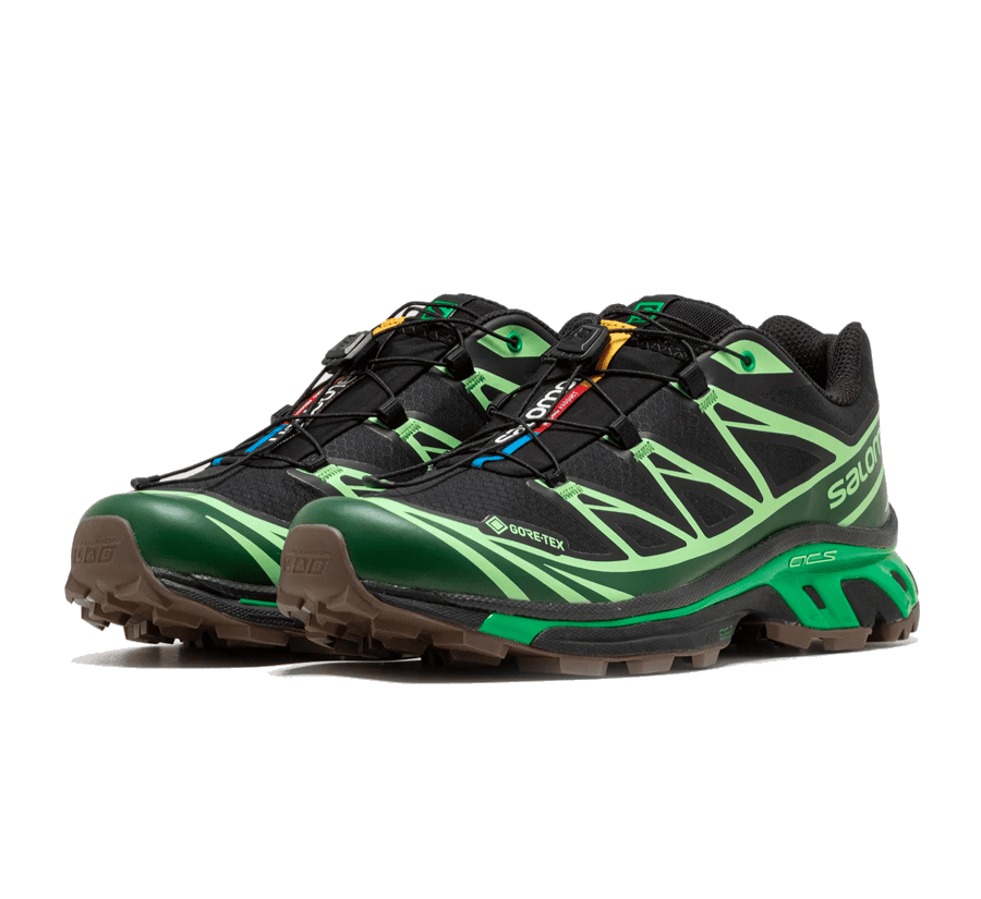 Salomon XT-6 x GORE TEX Black Eden Green Ash