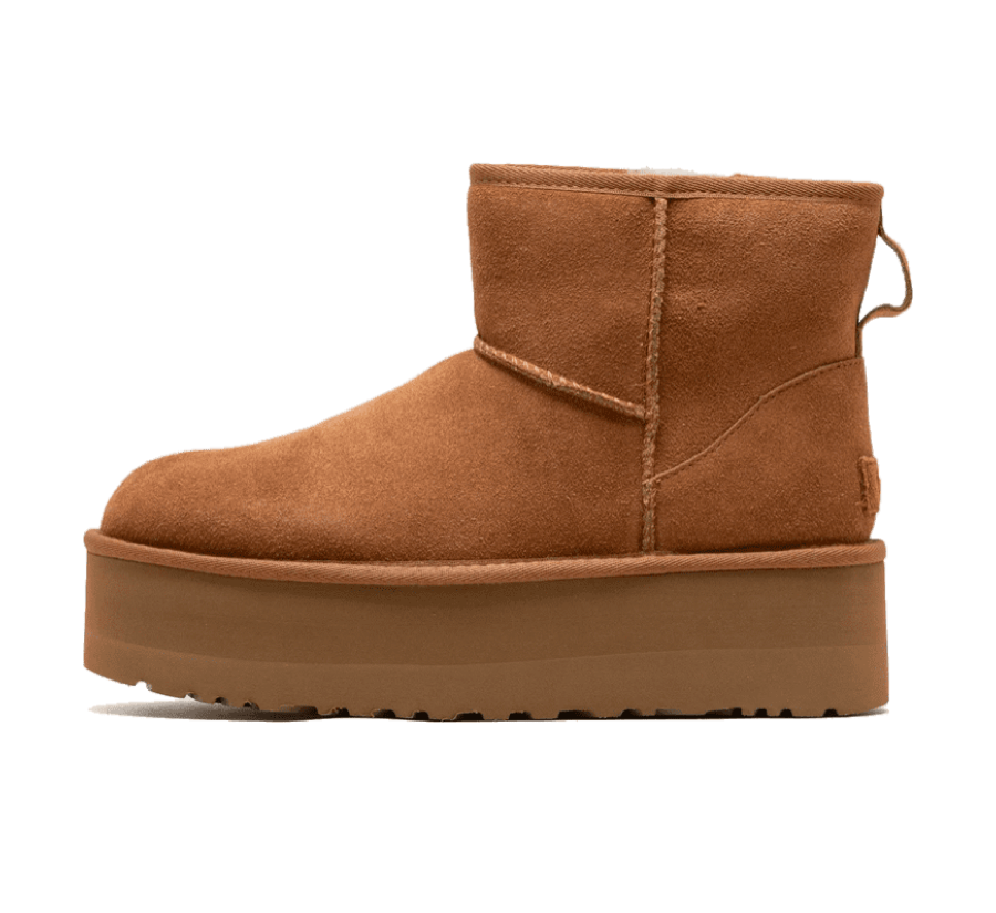 UGG Classic Mini Plateau Chestnut