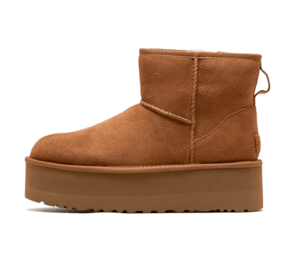 UGG Classic Mini Plateau Chestnut