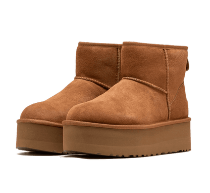 UGG Classic Mini Plateau Chestnut