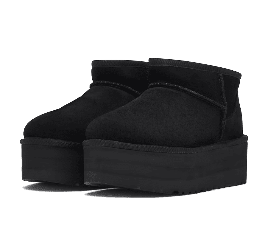 UGG Classic Ultra Mini Plateau Black