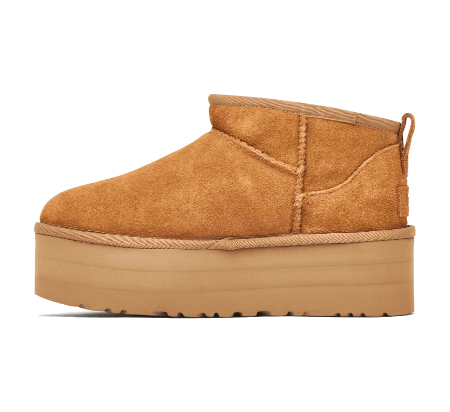 UGG Classic Ultra Mini Plateau Chestnut