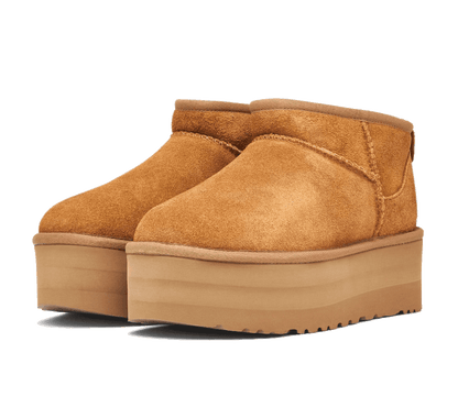 UGG Classic Ultra Mini Plateau Chestnut