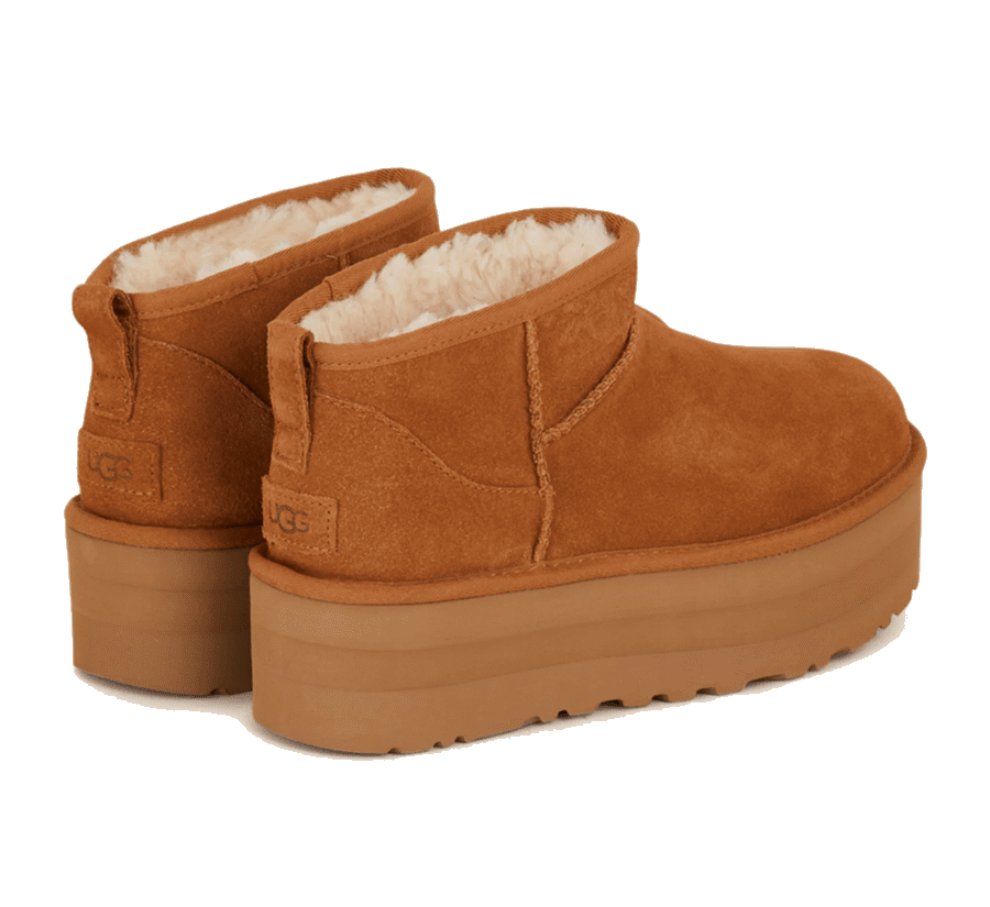 UGG Classic Ultra Mini Plateau Chestnut