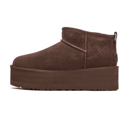 UGG Classic Ultra Mini Plateau Chocolate