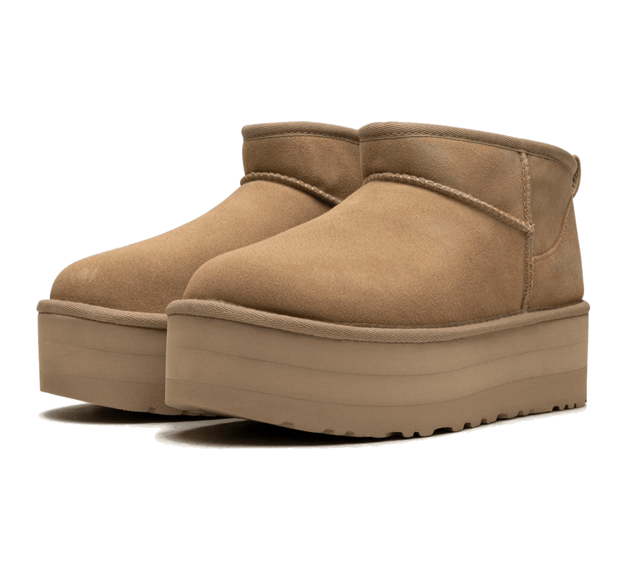 UGG Classic Ultra Mini Plateau Mustard Seed