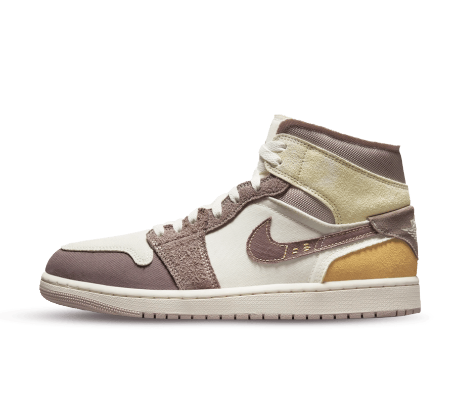 Air Jordan 1 Mid Craft Inside Out Taupe Haze