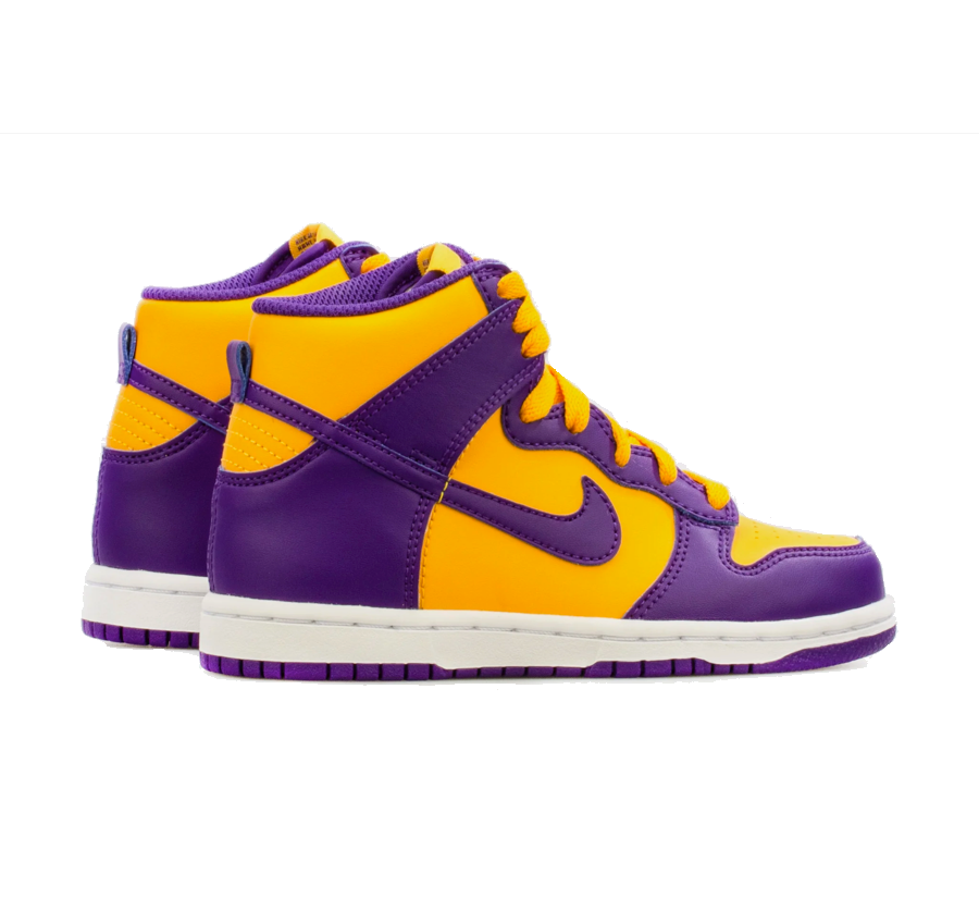 Nike Dunk High Lakers