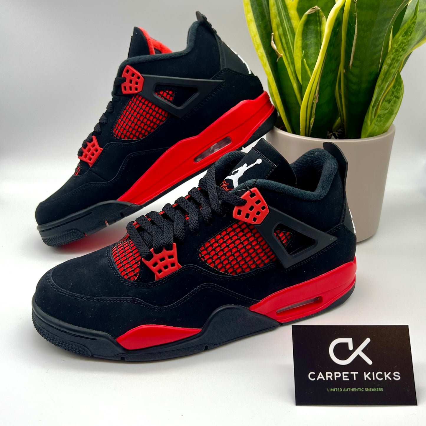 Air Jordan 4 Red Thunder - CARPET KICKS